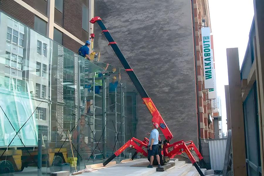 蜘蛛吊施工案例