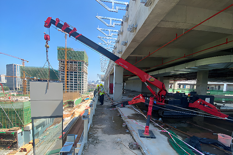 蜘蛛吊施工案例